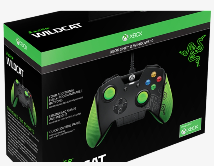 The Razer Wildcat Tries Really Hard To Take On The - Razer Wildcat Designed For Xbox One, transparent png