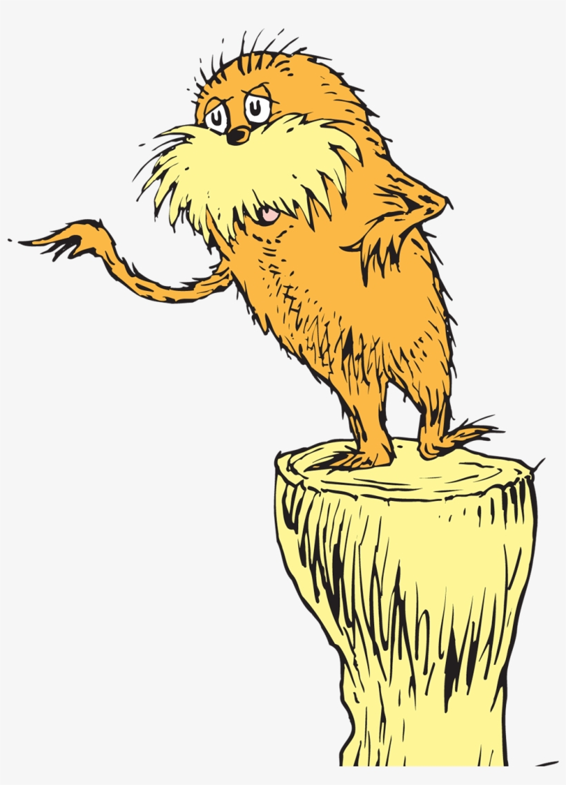 Clipart Resolution 1114*1393 - Art Print: Geisel's The Lorax: Speak, transparent png