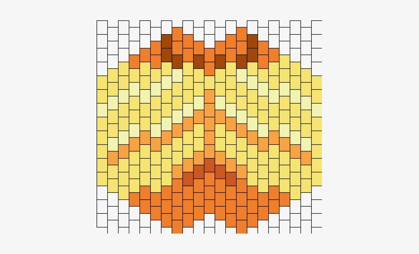 The Lorax Mustache Mask Bead Pattern - Art, transparent png
