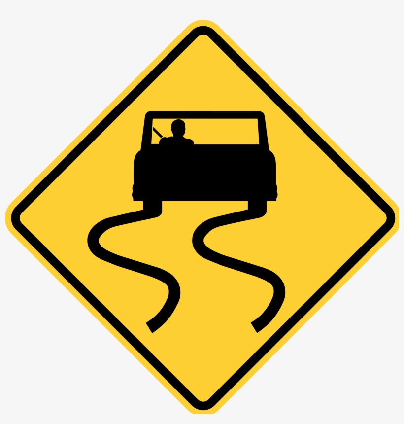 Open - Winding Road Sign, transparent png