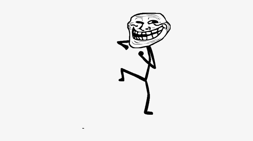 Media Tweets By Trollface - Troll Gif, transparent png