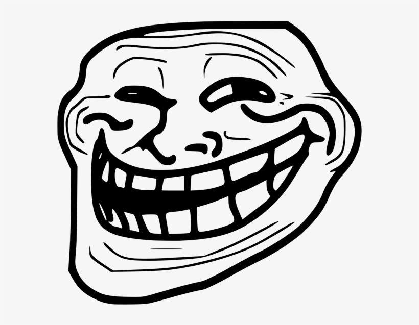 0 Comments - Troll Face, transparent png