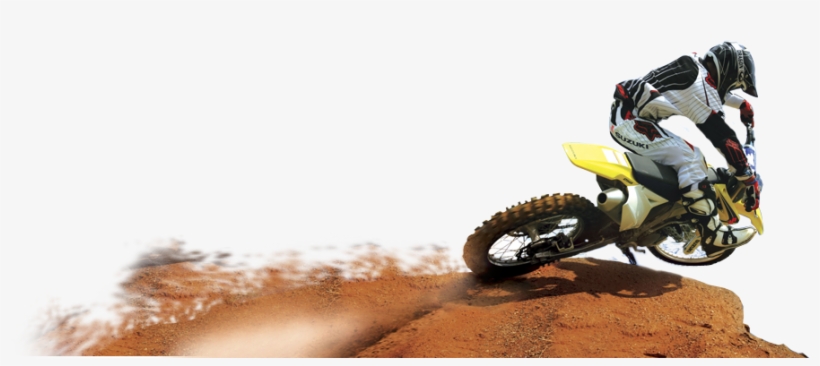 Unleash The Power With Black Ops Coil On Plug Technology - Suzuki Motocross Bike Motorcycle 32x24 Print Poster, transparent png