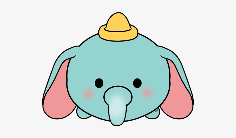 Graphic Black And White Stock Disney At Getdrawings - Tsum Tsum Disney Dumbo, transparent png