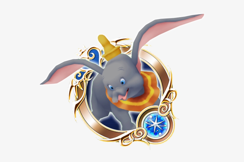Dumbo - Dumbo Kingdom Hearts, transparent png