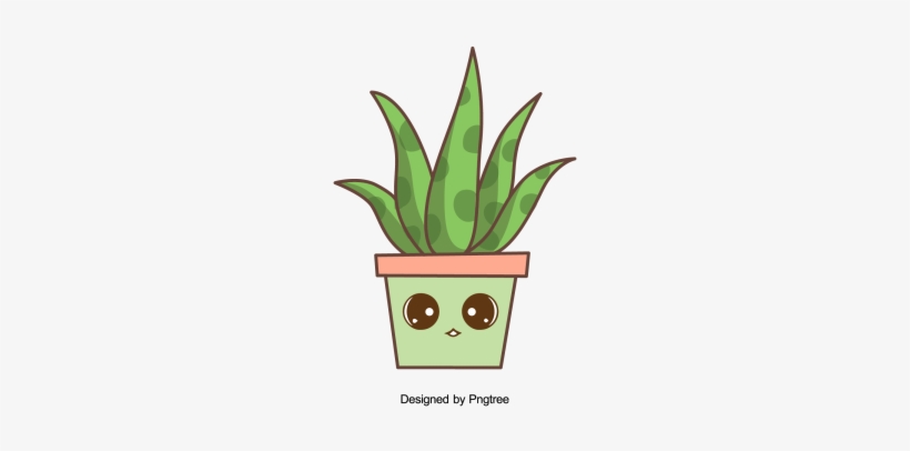 Cartoon Hand Painted Simple Flower Pot Flower Design, - Design, transparent png