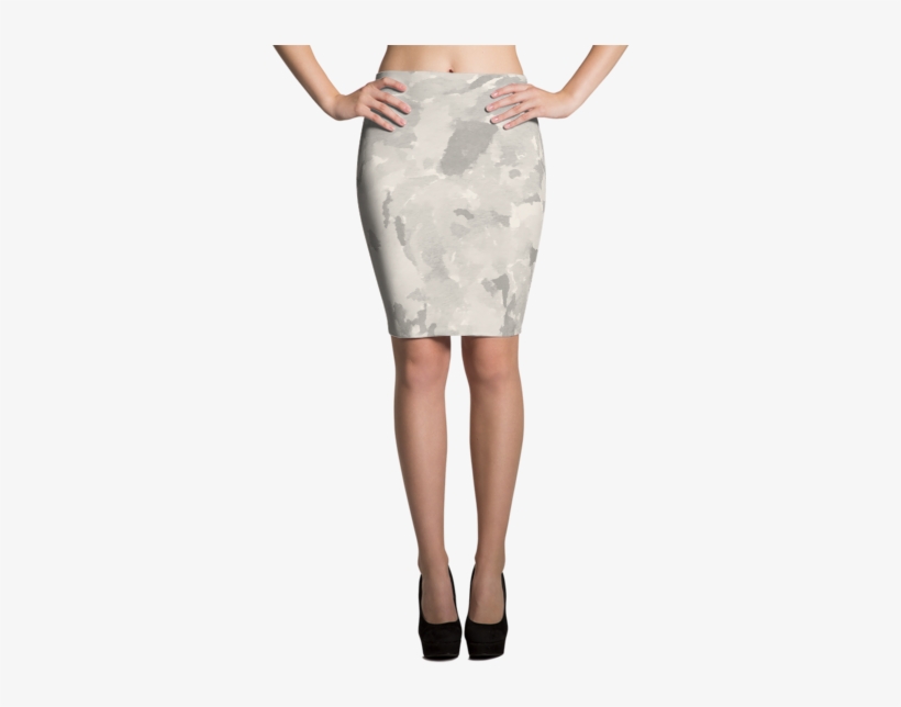 Wild Watercolor Pencil Skirt - Imagineavalon Funky Christmas Skirt, Ugly Sweater,, transparent png