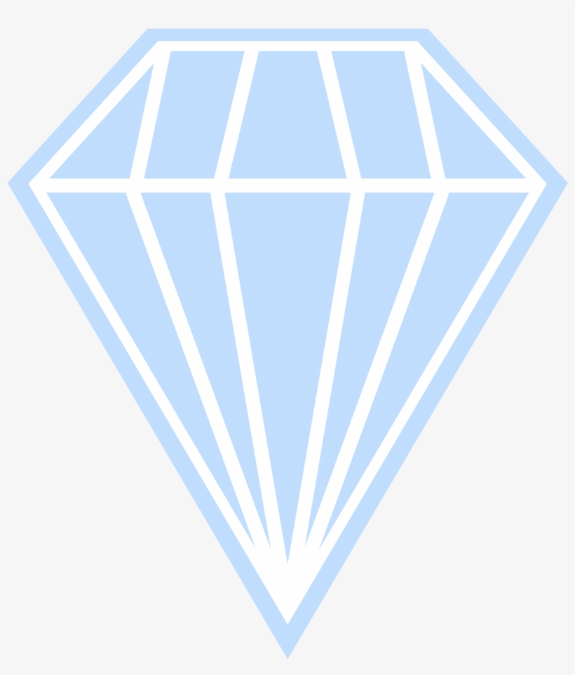 Blue Big Image Png - Diamond Clipart White, transparent png