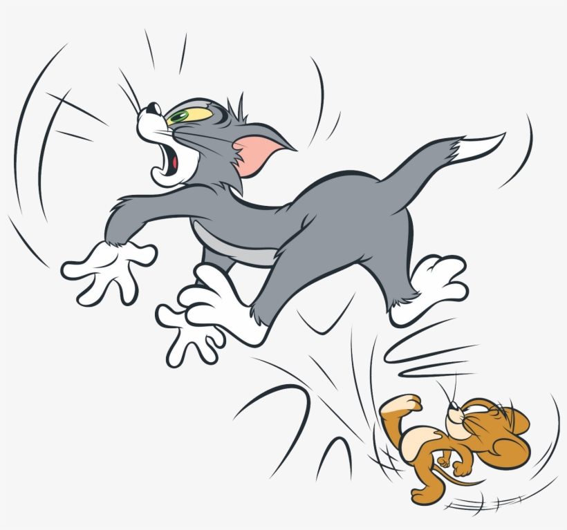 Tom And Jerry Clipart Christmas Png - Tom Y Jerry Png, transparent png