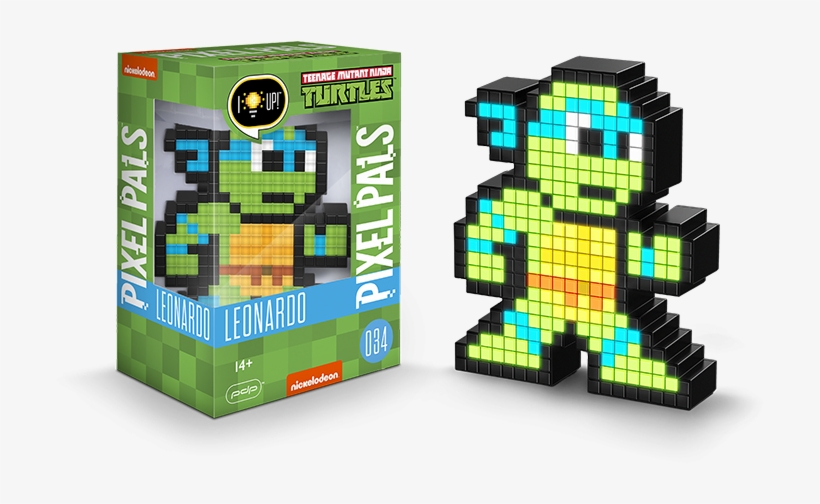 Leonardo - - Pdp Pixel Pals - Teenage Mutant Ninja Turtles - Leonardo, transparent png