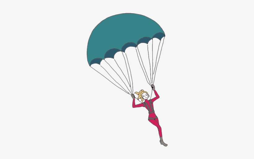 Parachute - Parachuting Transparent, transparent png