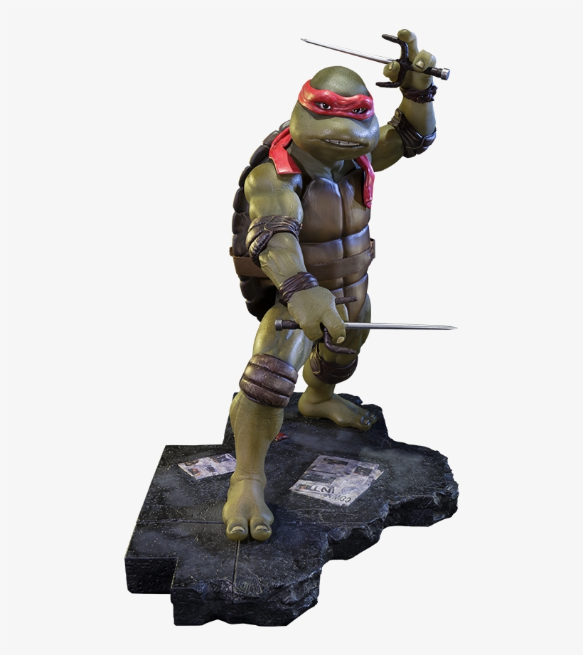 85" Tmnt Polystone Statue Raphael - Teenage Mutant Ninja Turtles 1990 Statue Raphael 48, transparent png
