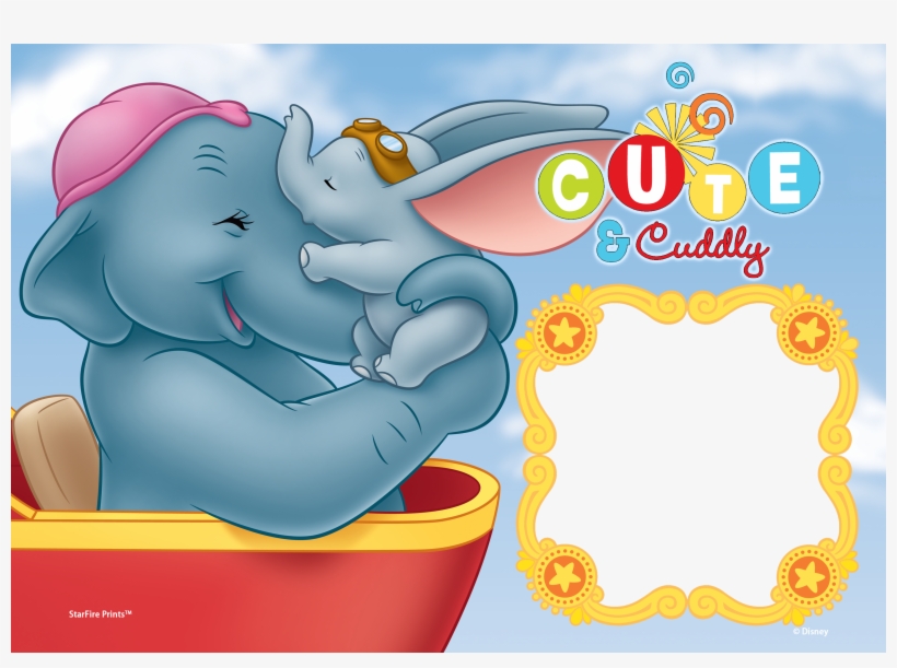 With This 10” X 7” Curved Glass Print, Bring The Magic - Dumbo, transparent png