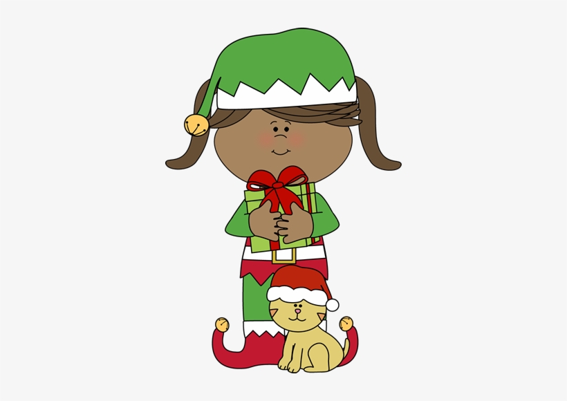 Clipart Library Stock Cute Girl - Elves Clipart, transparent png