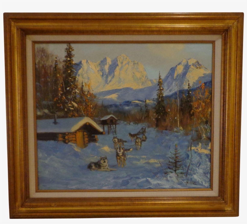 Large Original Oil Painting By Ellen Henne Goodale - Oil Painting, transparent png