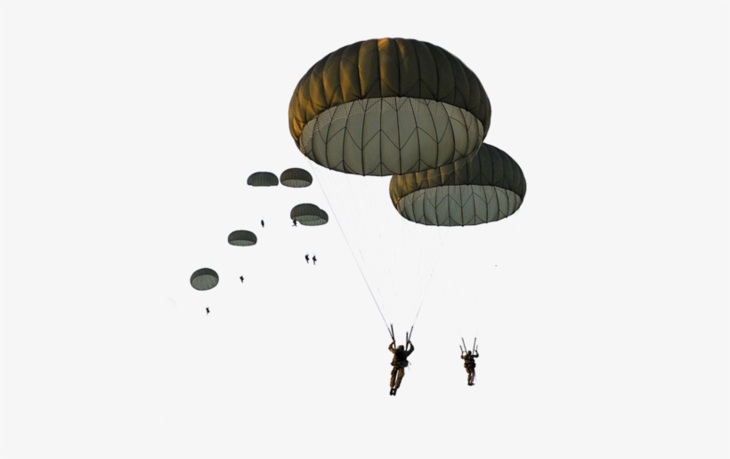 Parachute Army Png, transparent png