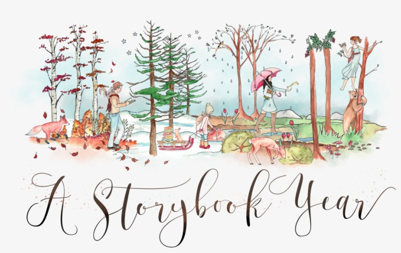 A Storybook Year - Storybook Watercolor, transparent png