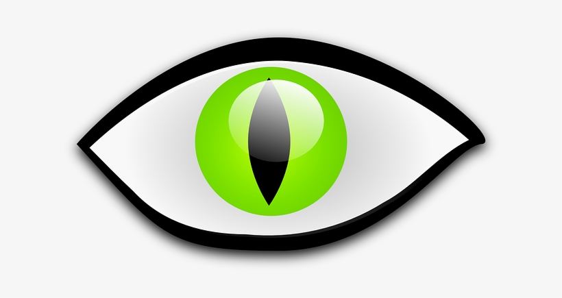 Eye, Reptile, Cat's-eye, Cat Eye, Cat, Green, Iris - Cat Eye Clip Art, transparent png