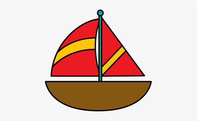 Sailboat Clipart 0 Sailboat Boat Free Clip Art 2 Wikiclipart - Water Transport Images Cartoon, transparent png
