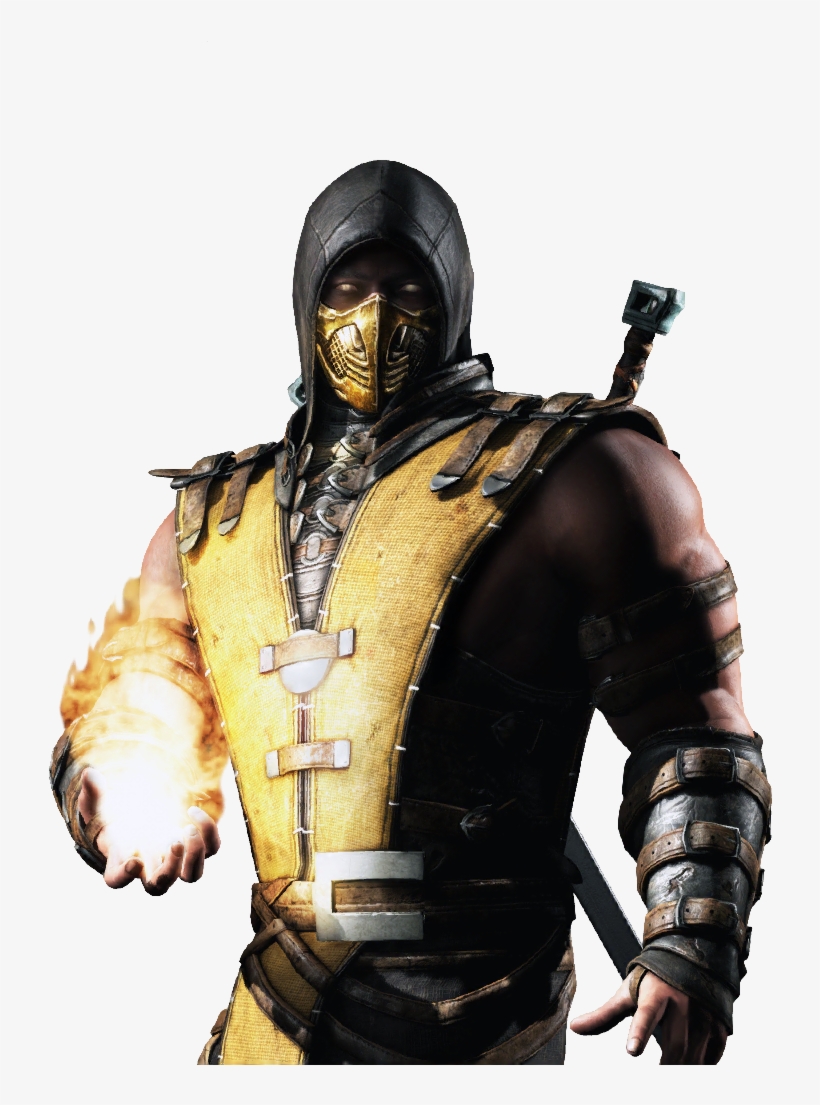Mortal Kombat X Png Image - Scorpion Mortal Kombat X Png, transparent png