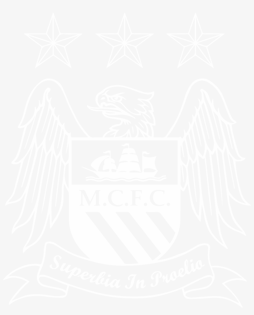 Past & Present - White Man City Logo, transparent png
