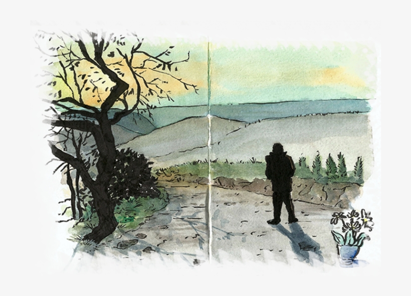 He Believes That This Trip Matches A Thought - Painting, transparent png