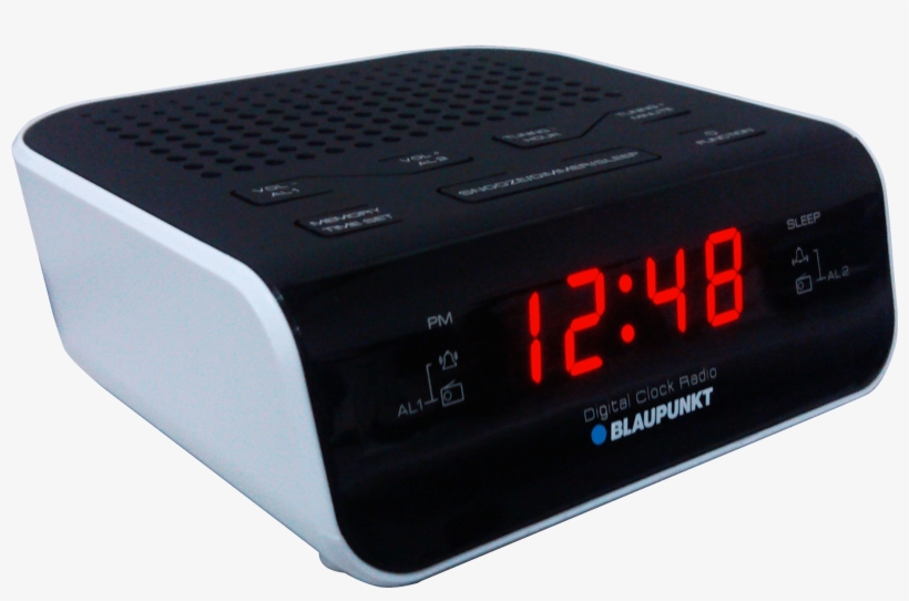 Blaupunkt Clock Radio - Digital Clock Transparent Background, transparent png