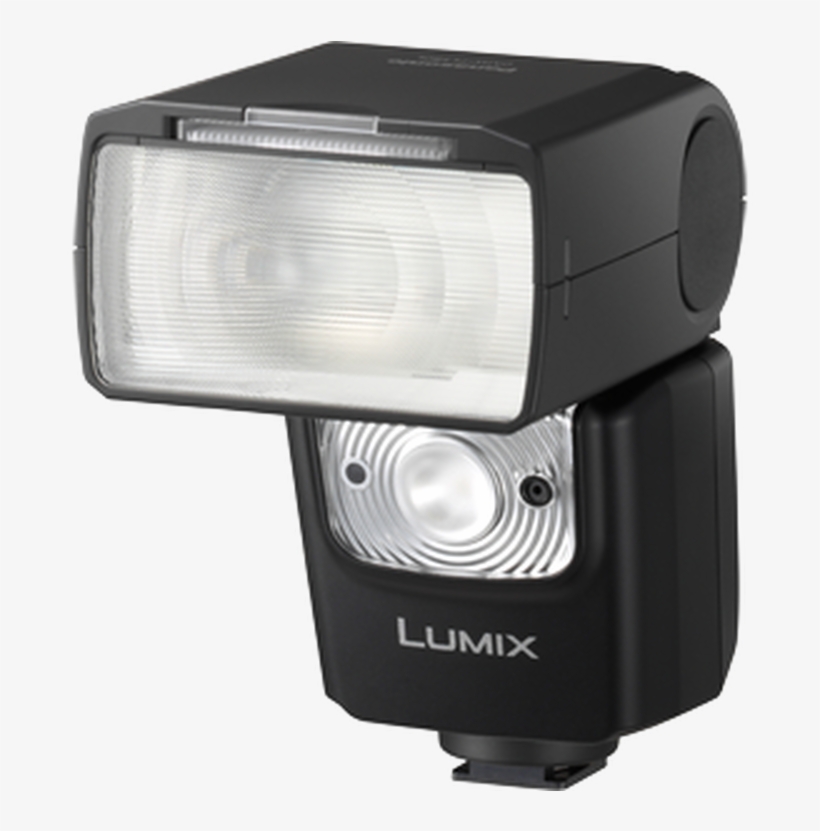 Panasonic Lumix Dmw-fl580l Hybrid Flash - Panasonic Dmw-fl580le - Black - Camera Flash, transparent png