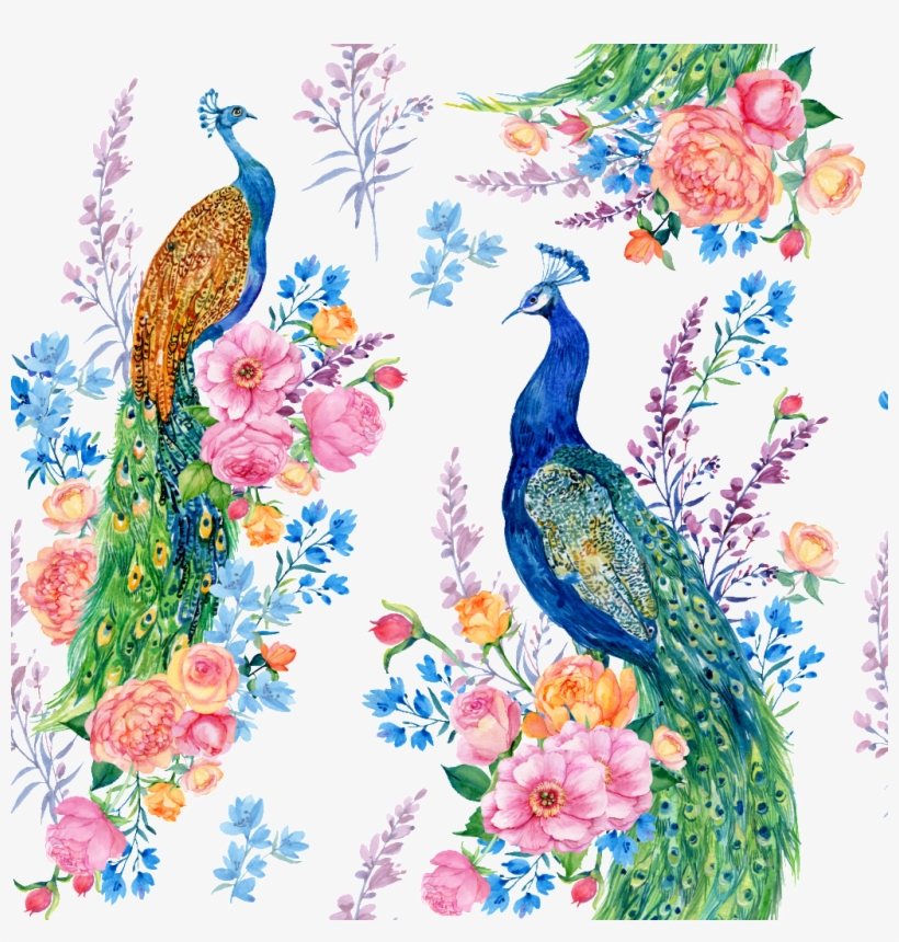 Hand Painted High Cold Peacock Png Transparent - Hübsch Als Pfau-gold Punktiert Beige Throw-kissen Kissen, transparent png