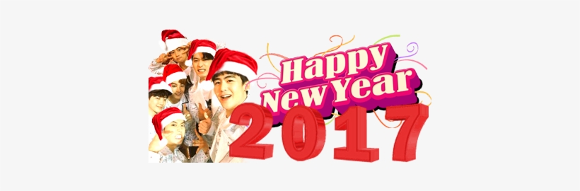 Happy New Year With 2pm ~ ♥ - Christmas, transparent png