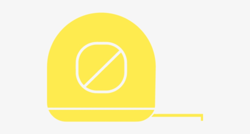 Tape Measure - Circle, transparent png