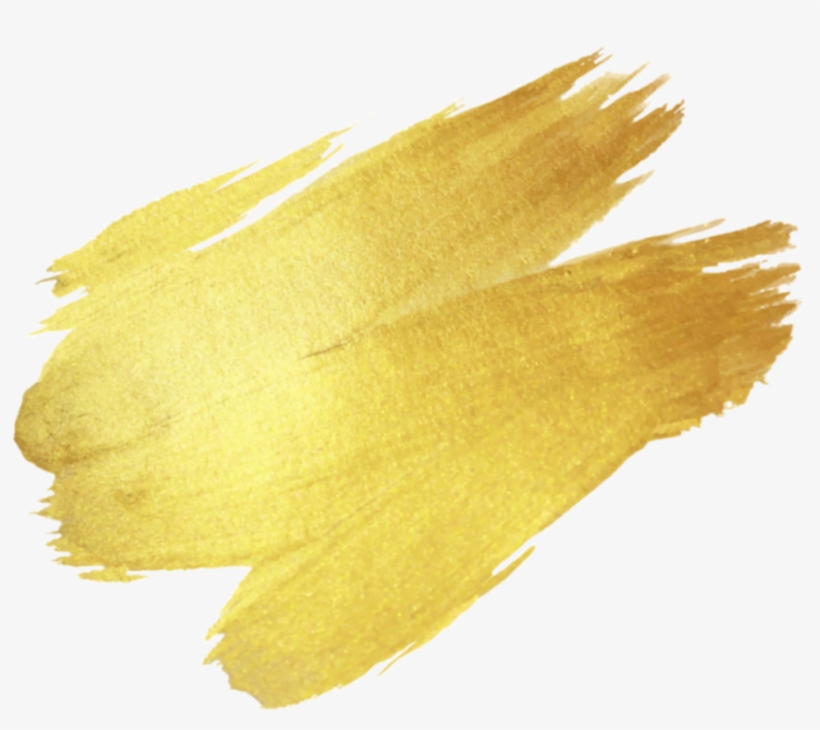 Brush Brushes Gold Color Yellow Yellowcolour Ftesticker, transparent png