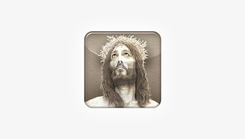 The Crown Of Thorns App - Christ Banner - Green Backing, transparent png