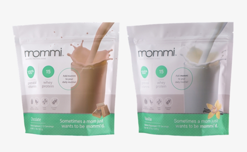 Mommi Chocolate Prenatal Powder Single Pouch, transparent png