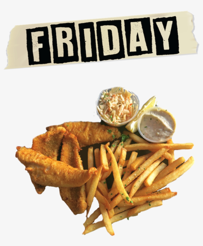 Fryday Fish Fry - Fish And Chips, transparent png