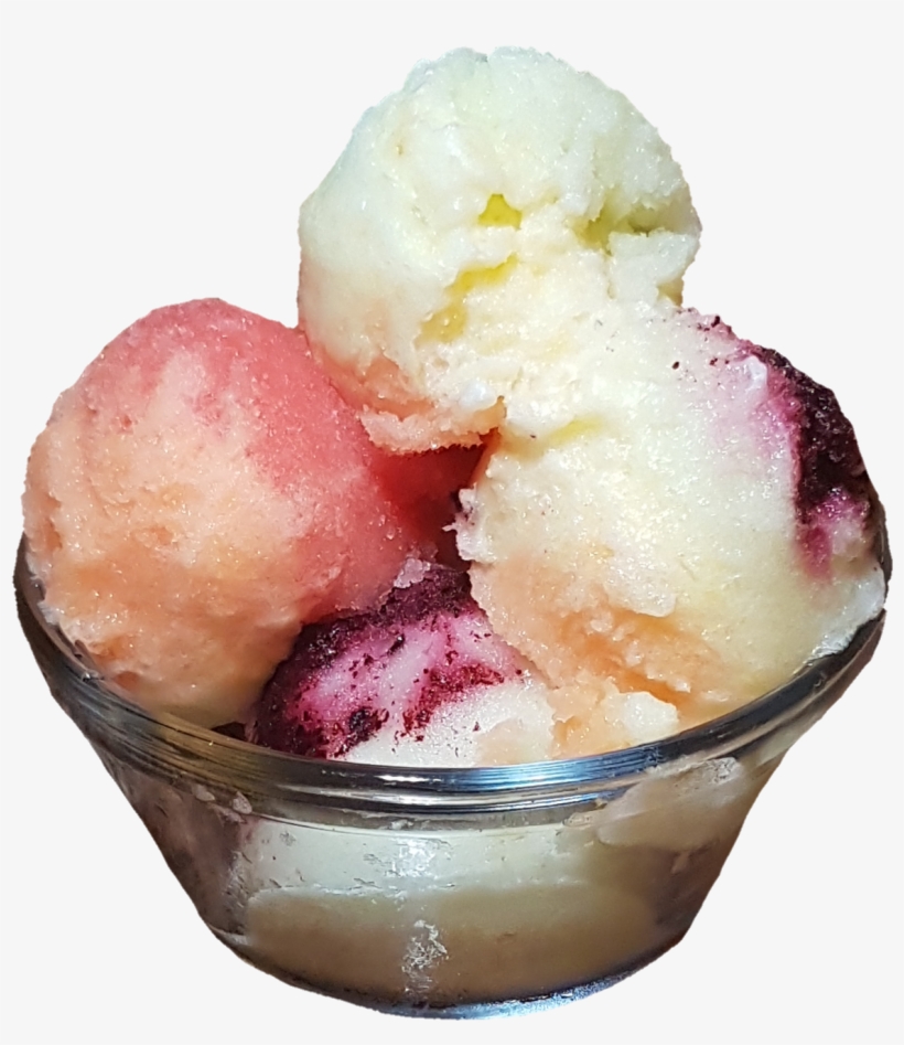 Rainbow Sorbet Png - Cantaloupe, transparent png