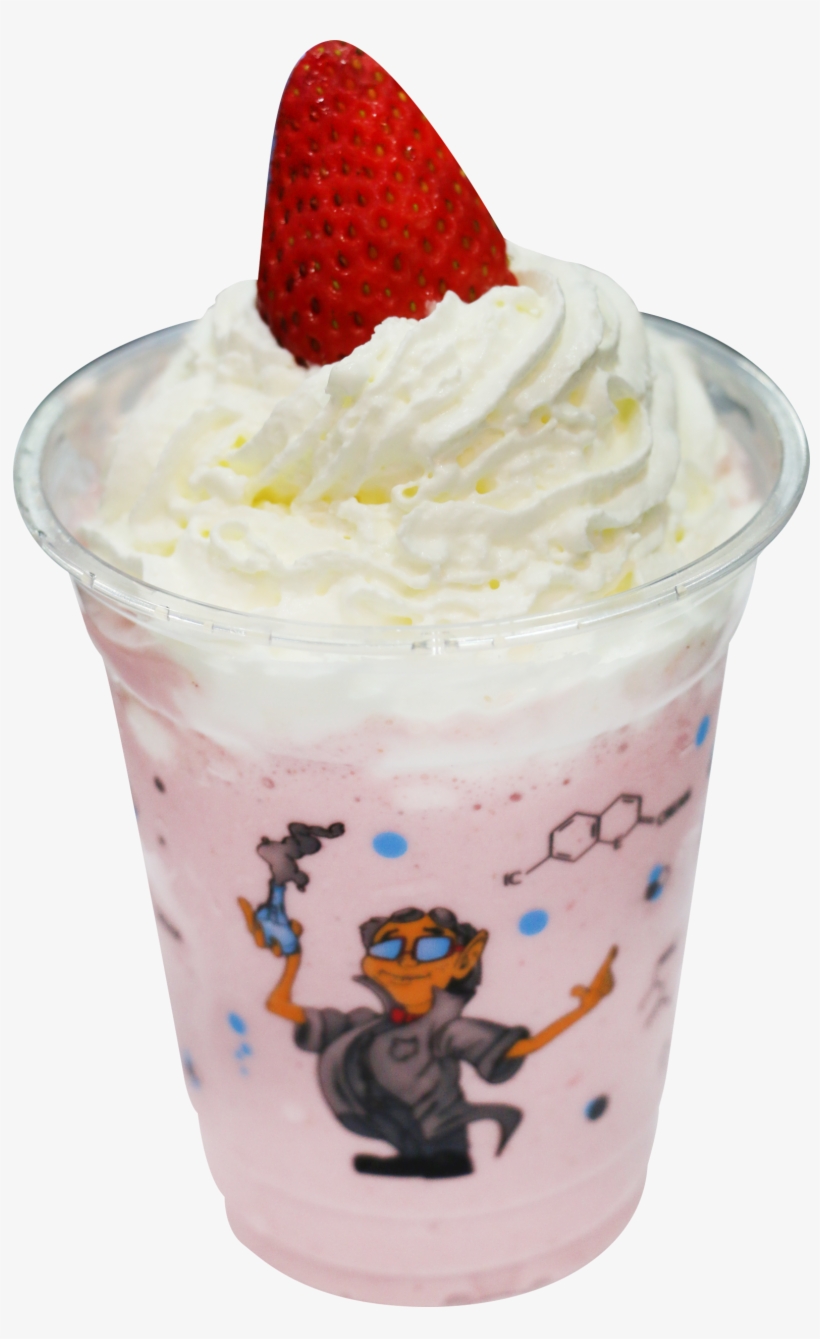 Yogurt Ice Cream Milkshake - Milkshake, transparent png