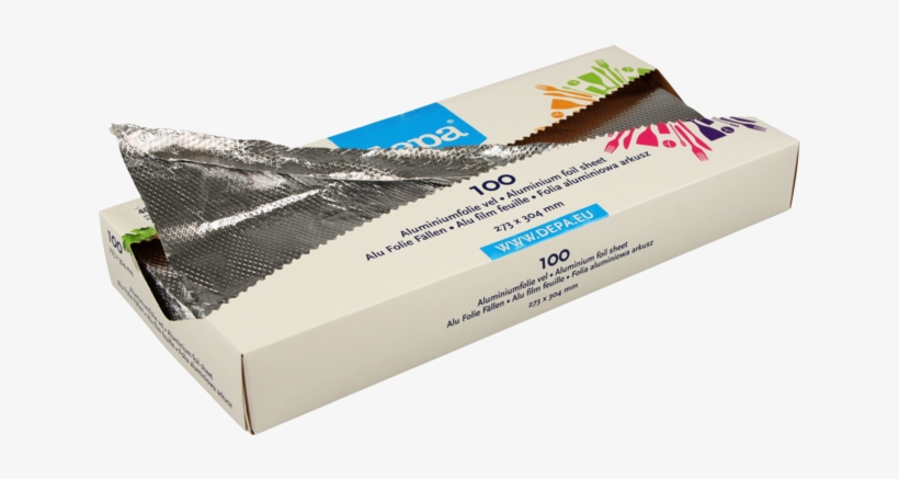 Foil, Aluminum Foil, Aluminum , 304mm, 273mm, 12my, - Folie, Aluminiumfolie, Aluminium, 304mm, 273mm, 12my,, transparent png