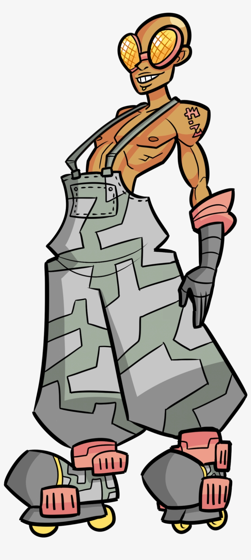 Jet Set Radio Redesign Project 7/19 - Jet Set Radio Garam Cube, transparent png