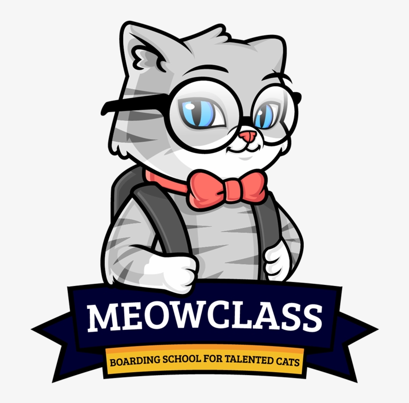 Cat Mascot Logo Png, transparent png