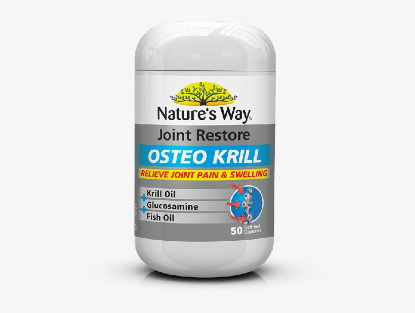 Natures Way Joint Restore Osteo Krill 50s - Natures Way Joint Restore, transparent png