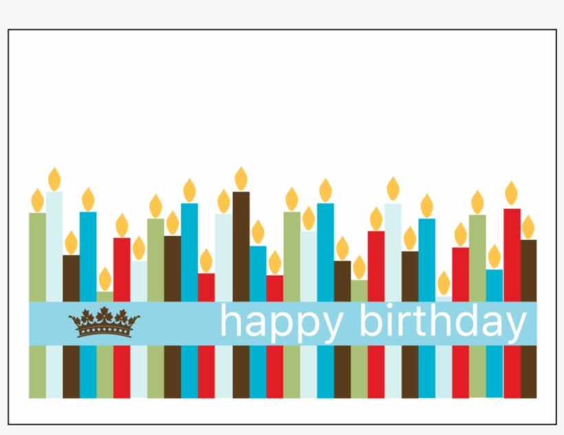 So Many Candles Birthday Card Set, transparent png