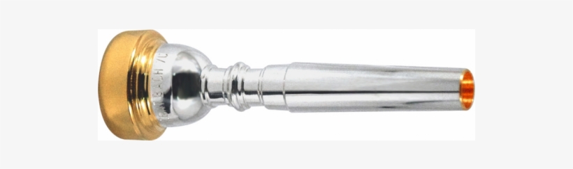 Bach Trumpet Mouthpiece Gold Rim 351 3c - Bach Gold Rim Series Flugelhorn Mouthpiece 1-1/2c, transparent png