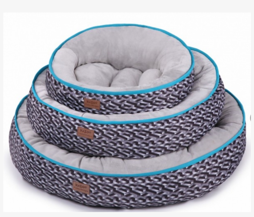 Kazoo Bed Funky Diamond Grey/blue, transparent png