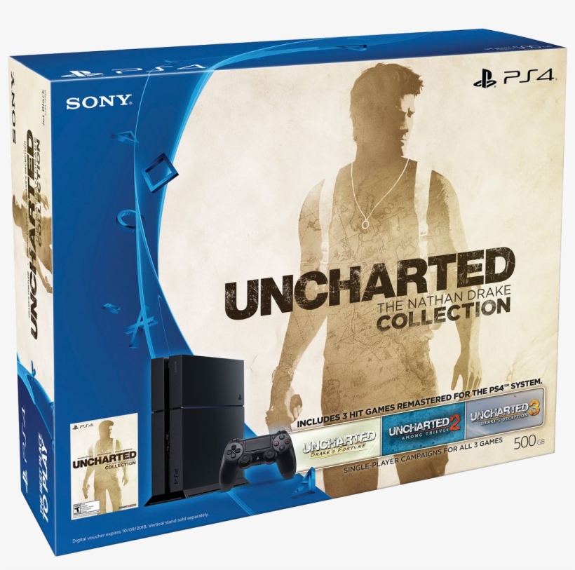 Play Station 4 Uncharted, transparent png