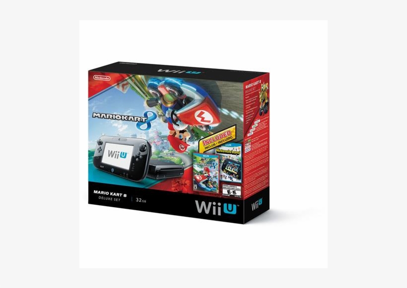 Auction - Nintendo Wii U 32gb Mario Kart 8 Deluxe Set, transparent png