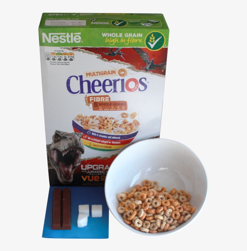 Nestle Cheerios Multigrain Cereal 600g, transparent png