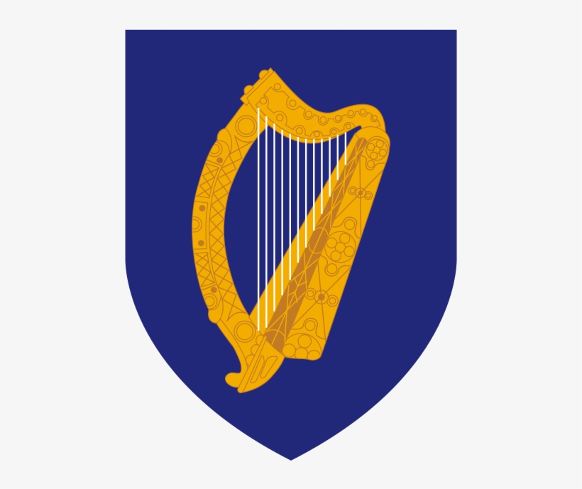 Coat Of Arms Ireland Dublin, Irish Celtic, Celtic Pride, - Irish Coat Of Arms, transparent png