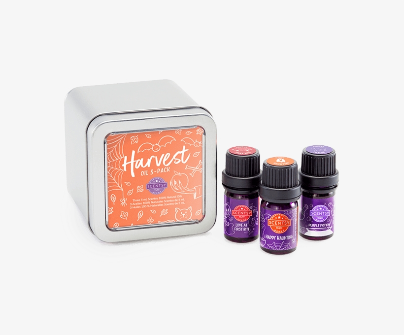 Harvest Oil 3 Pack - Scentsy Holiday Oil 3 Pack, transparent png