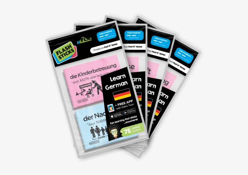 Topic Pack Bundle - Flashsticks French Beginner Box Set, transparent png